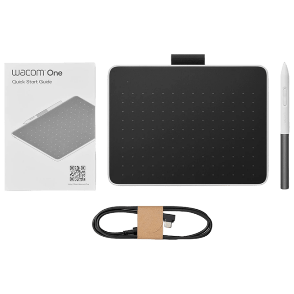 Tabletă grafică Wacom One S White A6, 2540 lpi photo 13