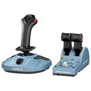 Джойстик Thrustmaster TCA Officer Pack Airbus Edition Синий Проводная / 33 buttons