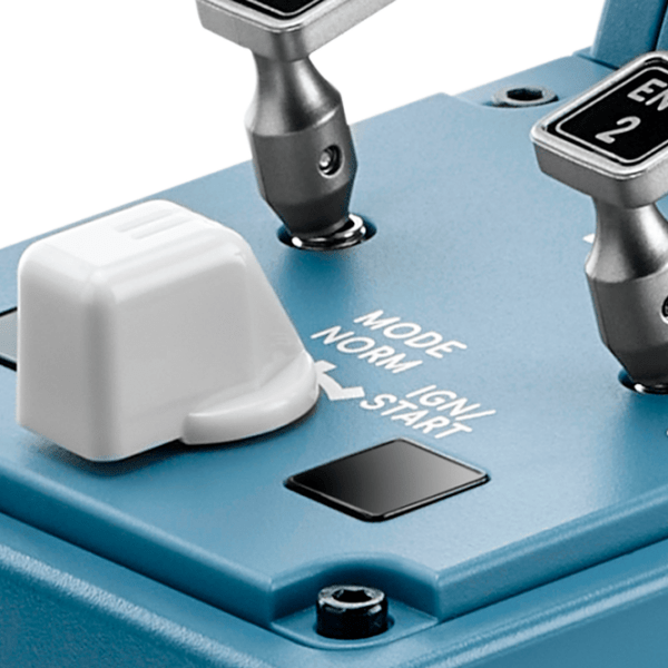 Джойстик Thrustmaster TCA Officer Pack Airbus Edition Синий Проводная / 33 buttons photo 3