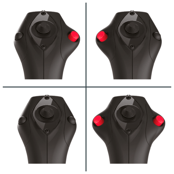 Джойстик Thrustmaster TCA Officer Pack Airbus Edition Синий Проводная / 33 buttons photo 8
