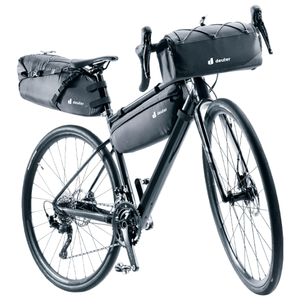 Geantă pentru bicicletă Deuter Mondego FB 6 Black Gray  photo 4