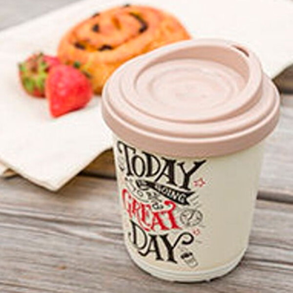 Термокружка Bytplast Coffee Time Phibo Бежевый 300 мл photo 3