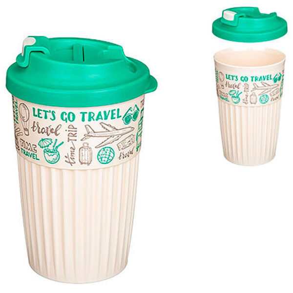 Термокружка Bytplast Phibo Travel Бежевый 450 мл photo 1