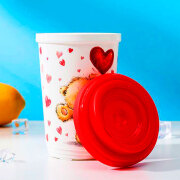 Термокружка Bytplast Phibo Love Белый 400 мл