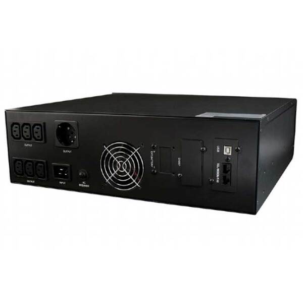 UPS Gembird EG-UPSO-RACK-3000 (2700/ 3000VA) Black  photo 2