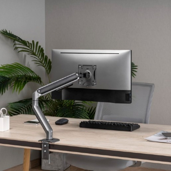 Suport pentru monitor Gembird MA-DA1-05 Gray VESA 100 x 100 mm photo 7
