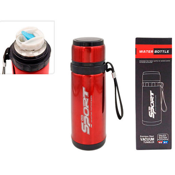Термос Promstore Sport Красный 600 мл photo 1