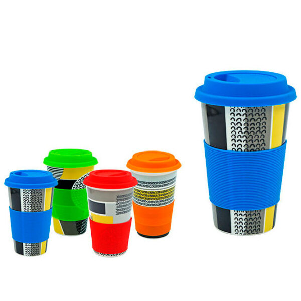 Cană termo Promstore Pahar-termos Multicolor 420 ml photo 1