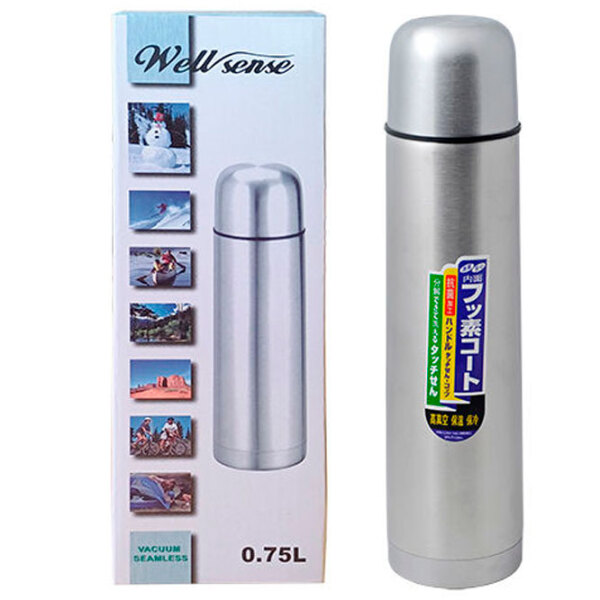 Termos Well sense Vacuum Seamless Inox 750 ml photo 1