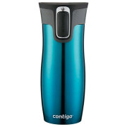Termos Contigo Gunmetal Biscay Bay West Loop Blue 470 ml