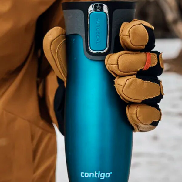 Termos Contigo Gunmetal Biscay Bay West Loop Blue 470 ml photo 4