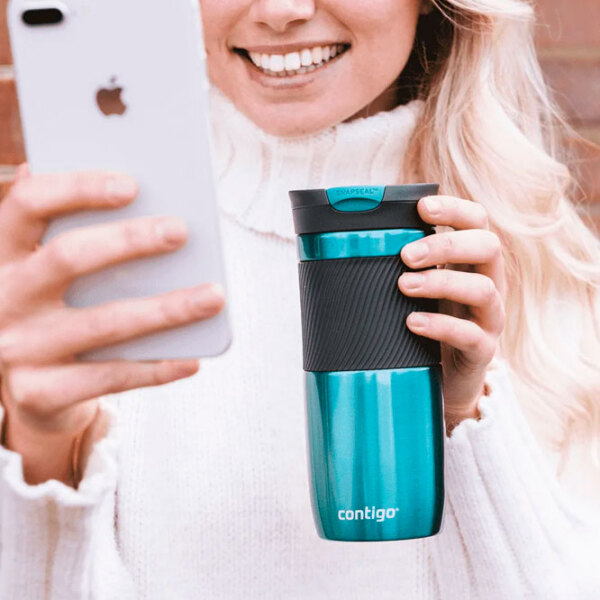 Cană termo Contigo Byron Teal 470 ml photo 4