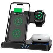 Încărcător wireless WIWU Wi-W006 (15 W) Black  / Black