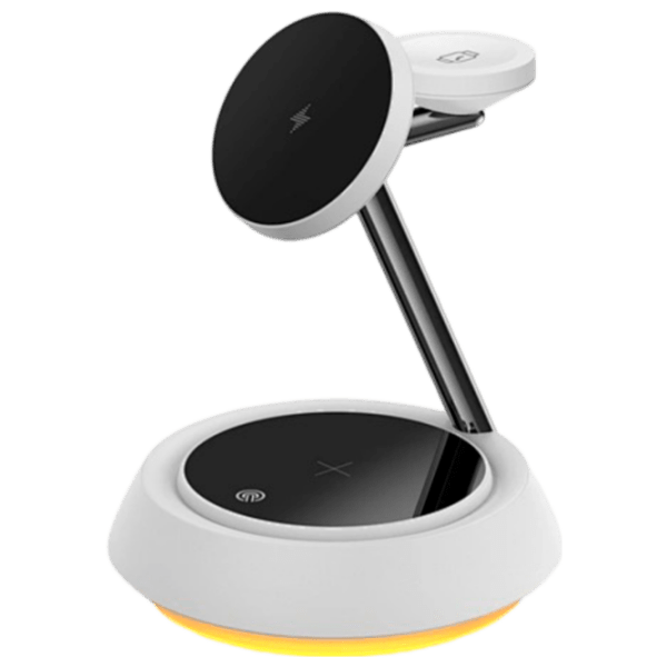 Încărcător wireless WIWU Wi-W002 (15 W) White  / White photo 2