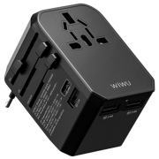 Încărcător de rețea WIWU UA-304 (45 W) Black 3 A / Black