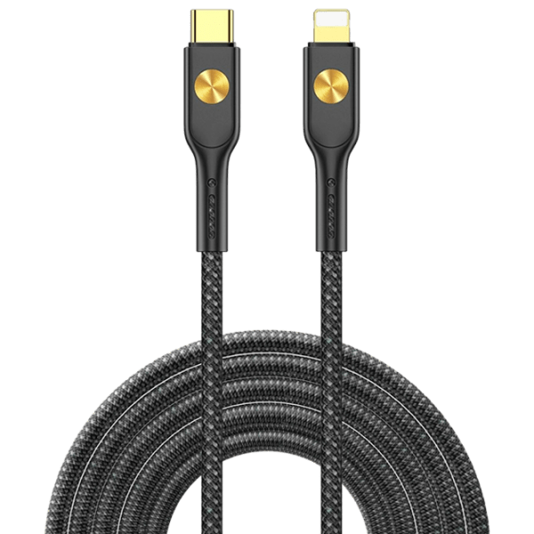 Кабель для телефона WIWU City Wowen USB Type-C / Lightning Черный  photo 1