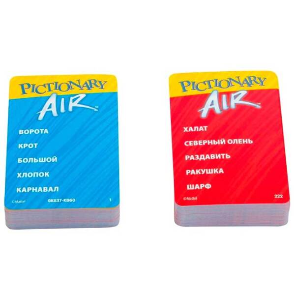 Joc de masă Mattel Pictionary Air Dezvoltare, 8+ photo 3
