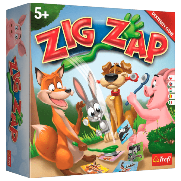 Настольная игра Trefl Game ZIG ZAP Basic Развитие, 5+ photo 1