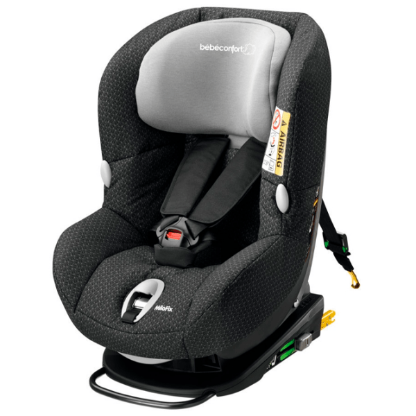 Детское автокресло Bebe Confort MiloFix 85368740 Черный - , 18 кг photo 1