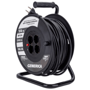 Prelungitor pe tambur Generica WKP20-16-04-20-G 20 m Black 