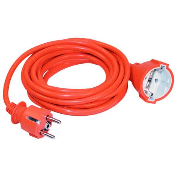 Удлинитель IEK WUP10-10-K09 10 м Красный  photo 1