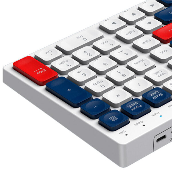 Tastatura & Mouse Havit KB830WB White Gaming, Fără fir photo 5