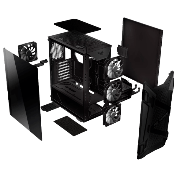Carcasă Asus TUF Gaming GT301 Black ATX photo 9