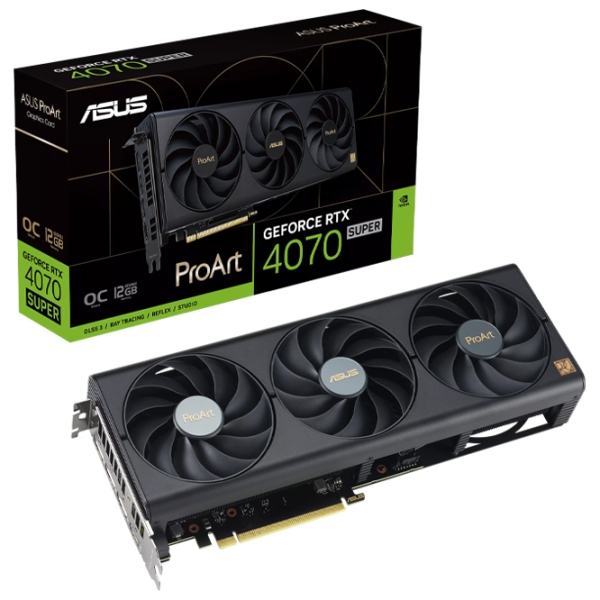 Placă video Asus GeForce RTX 4070 ProArt SUPER OC Edition 12 GB PCI Express x16 4.0 photo 7