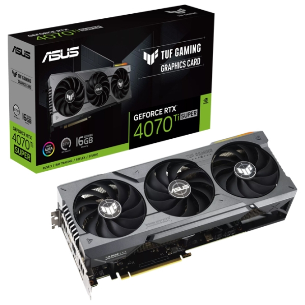 Placă video Asus GeForce RTX 4070 Ti SUPER TUF GAMING 16 GB PCI Express x16 4.0 photo 7