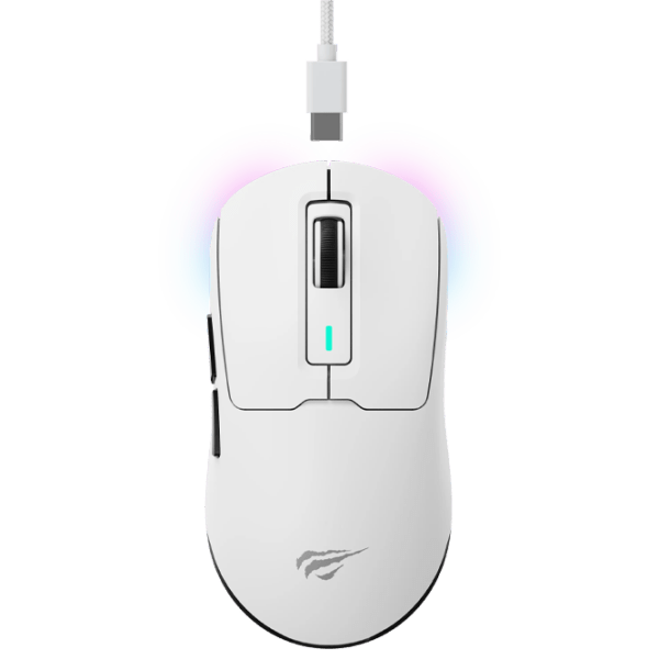 Mouse Havit MS969WB White Fără fir / 16000 dpi photo 1
