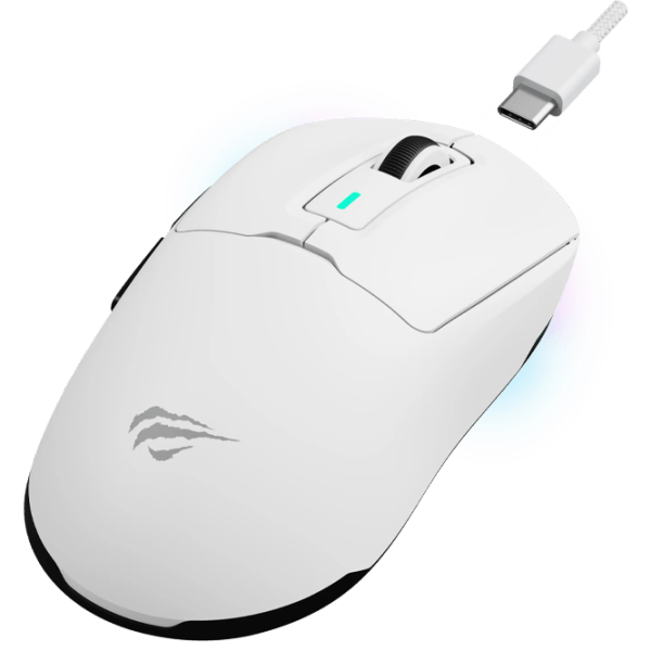 Mouse Havit MS969WB White Fără fir / 16000 dpi photo 2
