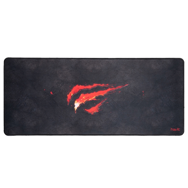 Covoraș pentru mouse Havit MP861 Red Black 700 x 300 x 3 mm photo 1