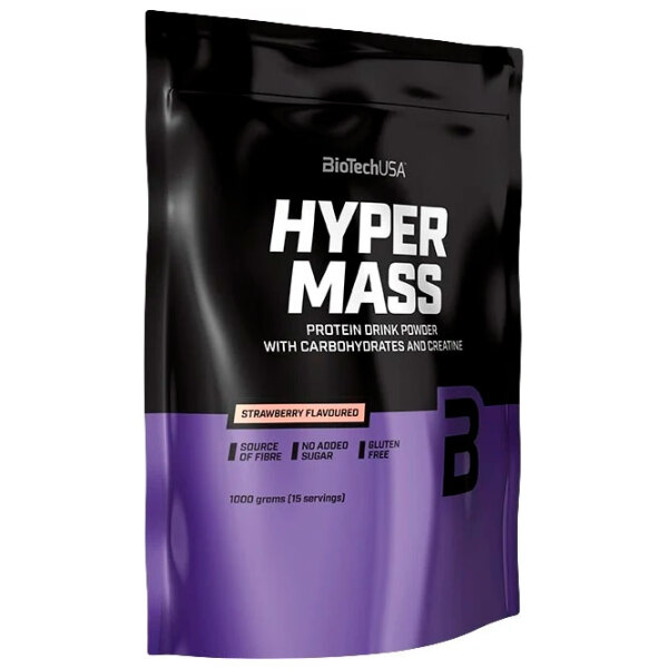 Gainer BioTechUSA Hyper Mass (5999076232734) 1000 g photo 1