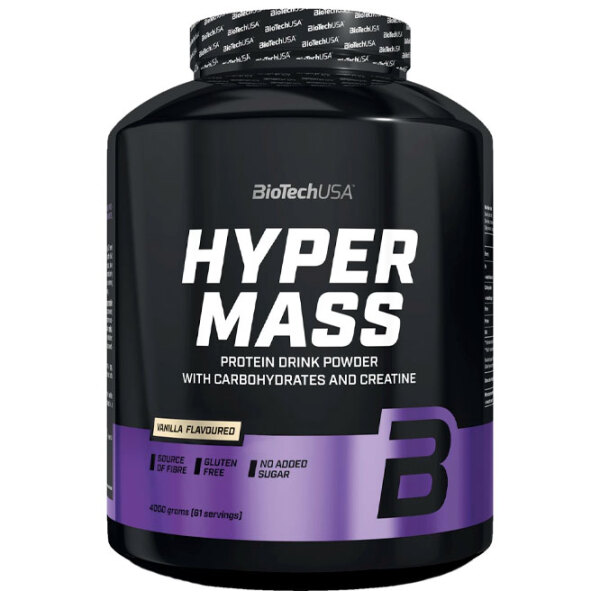 Gainer BioTechUSA Hyper Mass (5999076224524 ) 4000 g photo 1