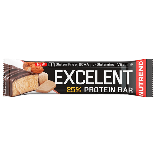 Batoane proteice Nutrend EXCELENT PROTEIN BAR Unt de arahide (29422) 85 g photo 1