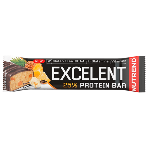 Batoane proteice Nutrend EXCELENT PROTEIN BAR Ananas, vanilie (9546) 85 g photo 1
