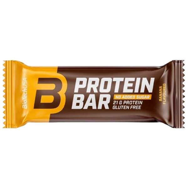 Протеиновые батончики BioTechUSA Protein Bar Банан (5999076236688) 70 г photo 1