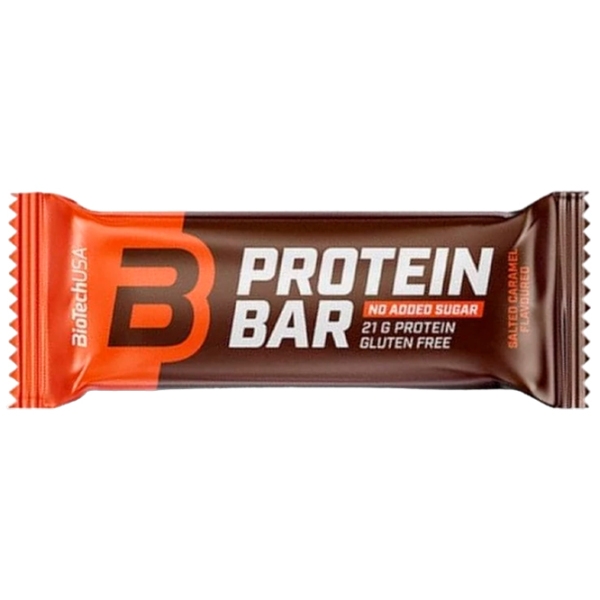 Протеиновые батончики BioTechUSA Protein Bar Соленая карамель (5999076236695) 70 г photo 1