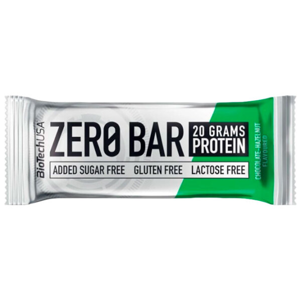 Протеиновые батончики BioTechUSA Zero Bar Шоколад, орех (5999076223633) 50 г photo 1