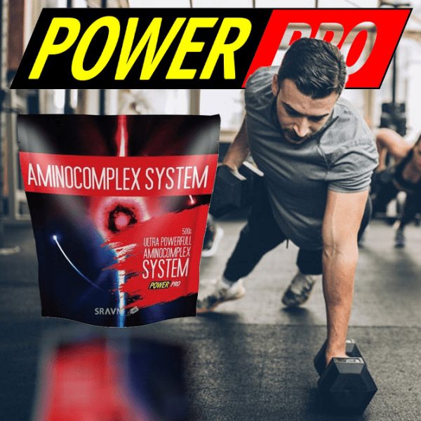 Complexe preantrenament POWER PRO Aminocomplex system (30090) 500 g photo 2