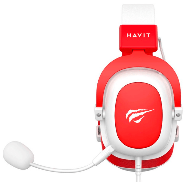 Наушники Havit H2002D Красный Проводная/ Игровой/ Полноразмерные photo 4