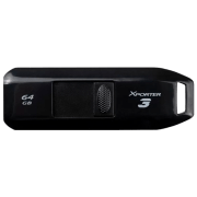 USB Flash Patriot Xporter 3 64 GB Black USB 3.1, Plastic