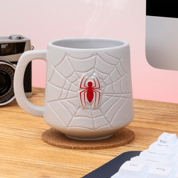 Cană Paladone Spider-Man Shaped Mug V2 White 450 ml photo 2
