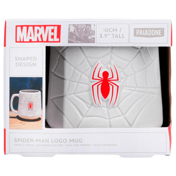 Cană Paladone Spider-Man Shaped Mug V2 White 450 ml photo 3