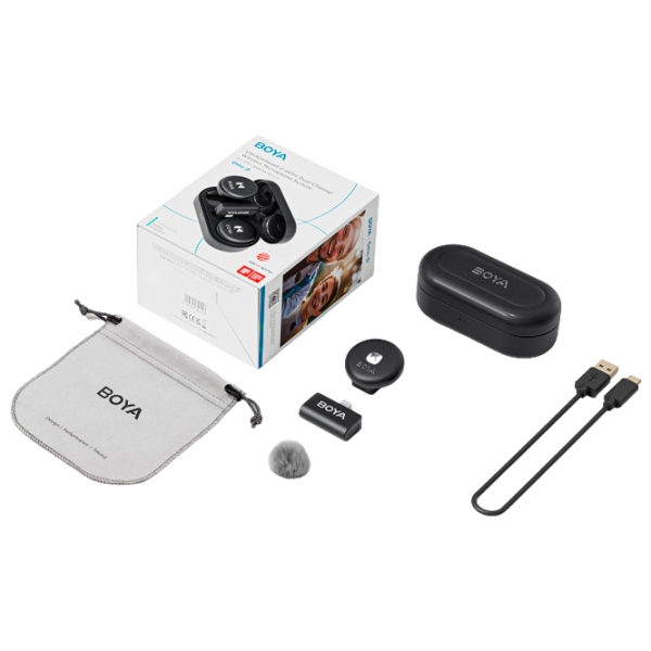 Microfon Boya Omic-D Black  photo 6