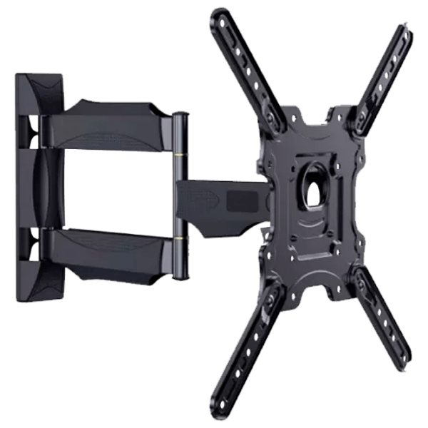 Suport TV Gembird WM-55ST-01 Black VESA 400 x 400 mm photo 1