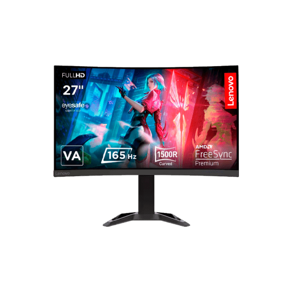 Monitor Lenovo G27c-30 Black 27" Full HD VA WLED photo 1