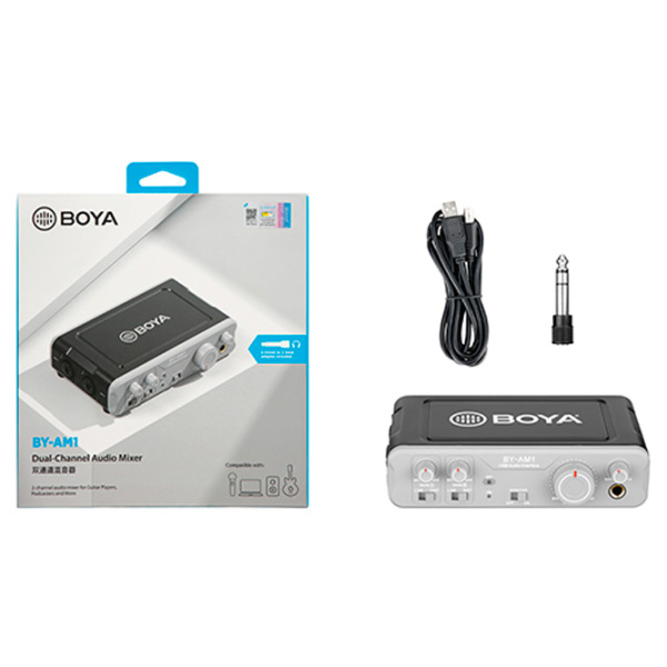 Mixer Boya BY-AM1 Black 20 Hz - 20 kHz photo 7