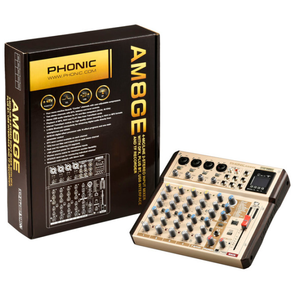 Mixer Phonic AM8GE Gold 20 Hz - 60 kHz photo 4