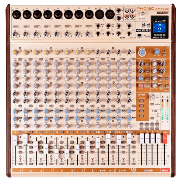 Mixer Phonic AM16GE Gold 20 Hz - 60 kHz photo 1